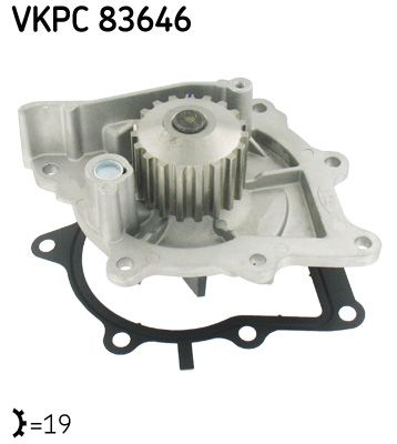SKF Wasserpumpe, Motorkühlung (VKPC 83646) Thumbnail
